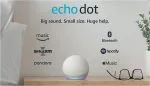 Echo Dot (5ta Generación) | Parlante inteligente con Alexa | Blanco Glaciar - Imagen 2