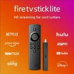 Fire TV Stick Lite con Control por Voz de Alexa Lite, TV en vivo y gratis, dispositivo de streaming en HD