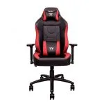 THERMALTAKE - SILLA PARA JUEGOS U COMFORT, COLOR NEGRO / ROJO.