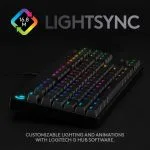 Logitech G Pro - Teclado para gamers, diseño ultra portátil sin teclas numéricas, cable micro USB desmontable, 16,8 millones de colores LIGHTSYNC y teclas retroiluminadas RGB - Imagen 6